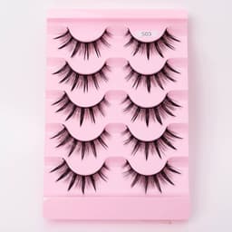 image-Natural 3D Dramatic Fairy Clusters Manga Lashes Fake Eyelashes