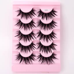 image-Natural 3D Dramatic Fairy Clusters Manga Lashes Fake Eyelashes