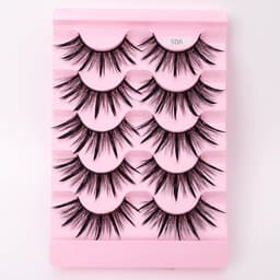 image-Natural 3D Dramatic Fairy Clusters Manga Lashes Fake Eyelashes