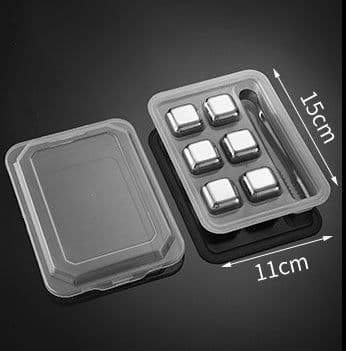 image-Ice Cubes Set Herbruikbare Chilling Stones Voor Whiskey Cooling Cube Koelen Rots Party Bar Tool