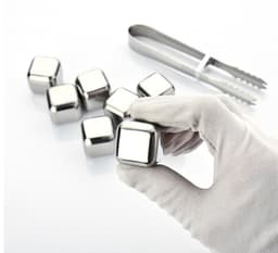 image-Ice Cubes Set Herbruikbare Chilling Stones Voor Whiskey Cooling Cube Koelen Rots Party Bar Tool