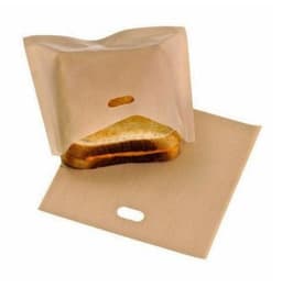 image-Teflon high temperature toast bag ptfe fiberglass toast bag toasted sandwich bag toaster bag