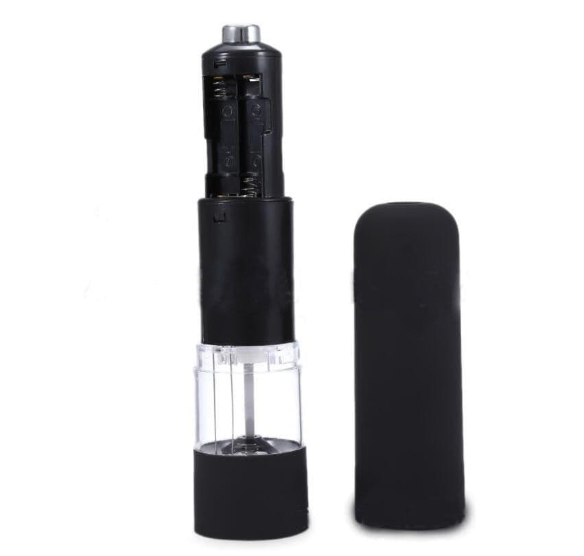 image-Plastic Electric Pepper Mill Plastic Grinder Mill