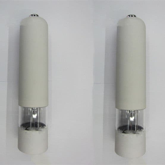 image-Plastic Electric Pepper Mill Plastic Grinder Mill