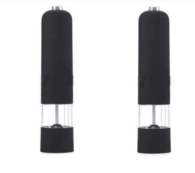 image-Plastic Electric Pepper Mill Plastic Grinder Mill