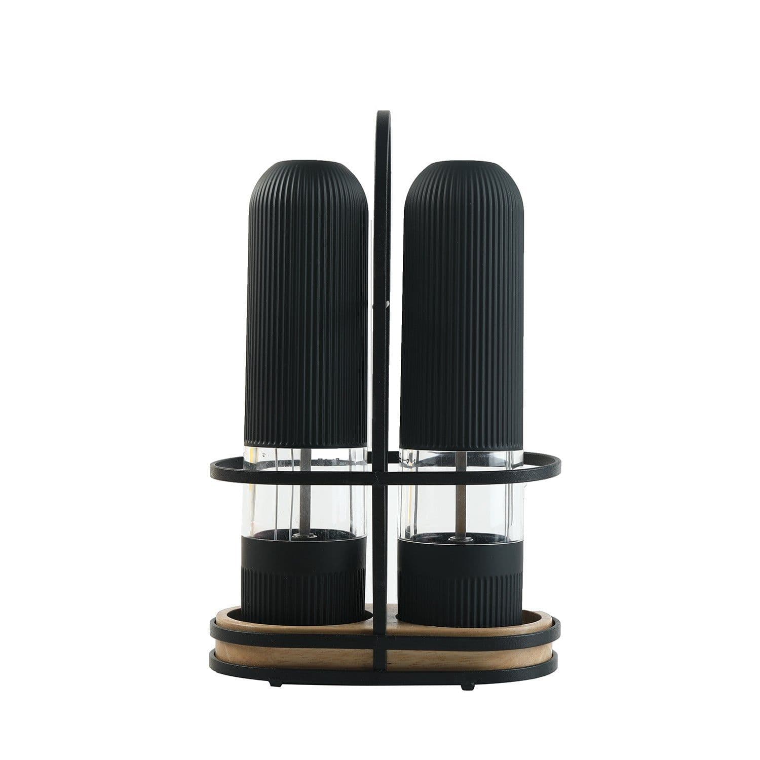 image-Plastic Electric Pepper Mill Plastic Grinder Mill