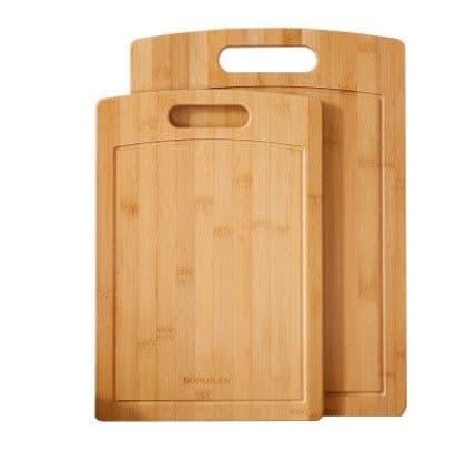 image-Kitchen bamboo cutting board Thickened mildew bamboo cutting board cutting board Household cutting board