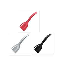 image-2 In 1 Grip And Flip Tongs Egg Spatula Tongs Clamp Pancake Fried Egg French Toast Omelet Overturned Kitchen Accessories