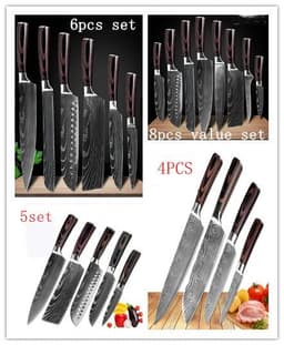 image-Carpenter's Special Set 6-piece Set 8-piece Set Knife Chef Knife Kitchen Knife Cooking