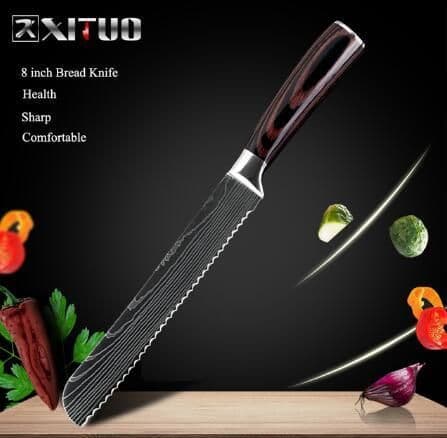 image-Carpenter's Special Set 6-piece Set 8-piece Set Knife Chef Knife Kitchen Knife Cooking