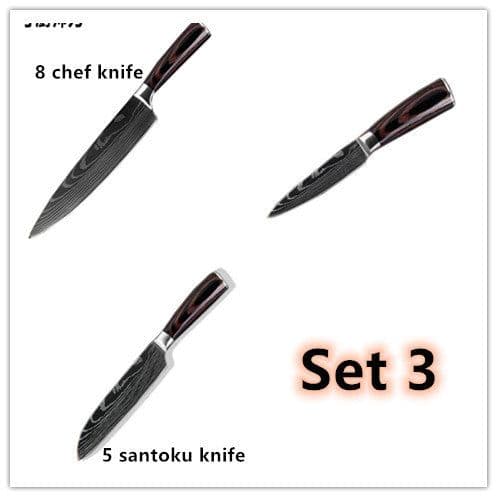 image-Carpenter's Special Set 6-piece Set 8-piece Set Knife Chef Knife Kitchen Knife Cooking