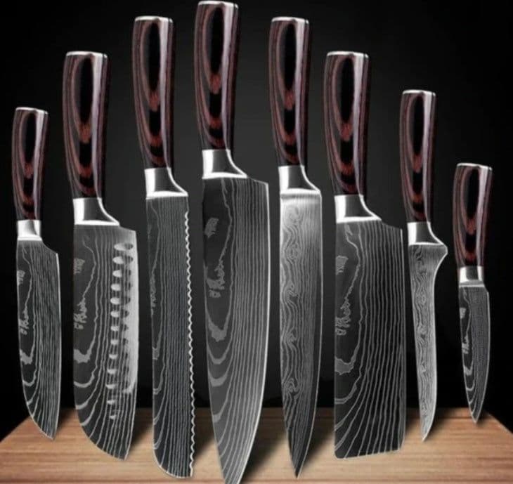 image-Carpenter's Special Set 6-piece Set 8-piece Set Knife Chef Knife Kitchen Knife Cooking