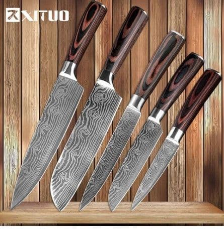 image-Carpenter's Special Set 6-piece Set 8-piece Set Knife Chef Knife Kitchen Knife Cooking