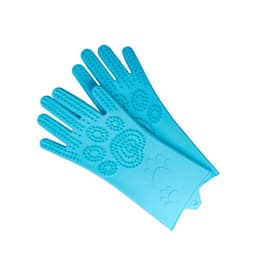 image-Silicone Heat-resistant Cleaning Brush Scrubbing Gloves