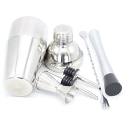 image-Stainless Steel Cocktail Shaker Ice Bucket Six-piece Set