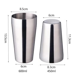 image-Stainless Steel Cocktail Shaker Ice Bucket Six-piece Set