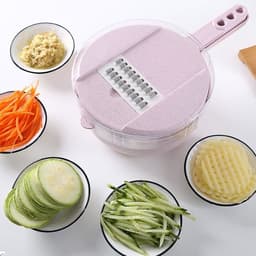 image-8 In 1 Mandoline Slicer Vegetable Slicer Potato Peeler Carrot Onion Grater With Strainer Vegetable Cutter Kitchen Accessories