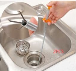 image-60CM Sewer Dredger Spring Pipe Dredging Tool Household Hair Cleaner Drain Clog Remover Cleaning Tools Household For Kitchen Sink Kitchen Gadgets