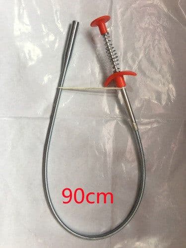 image-60CM Sewer Dredger Spring Pipe Dredging Tool Household Hair Cleaner Drain Clog Remover Cleaning Tools Household For Kitchen Sink Kitchen Gadgets