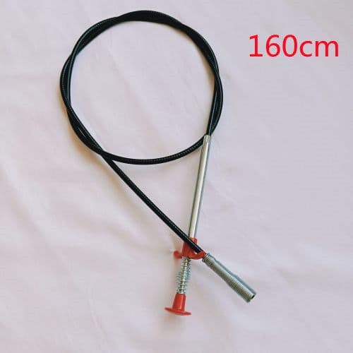 image-60CM Sewer Dredger Spring Pipe Dredging Tool Household Hair Cleaner Drain Clog Remover Cleaning Tools Household For Kitchen Sink Kitchen Gadgets