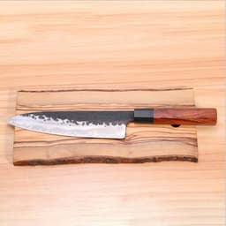 image-Ebony handle kitchen knife fish fillet knife