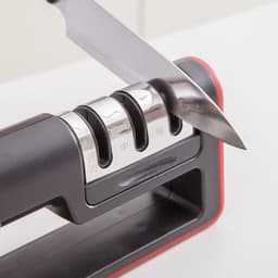image-Professional Knife Sharpener Diamond Quick Professional 3 Stages Sharpener Knife Sharpening Tools Sharpening Stone