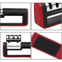 image-Professional Knife Sharpener Diamond Quick Professional 3 Stages Sharpener Knife Sharpening Tools Sharpening Stone