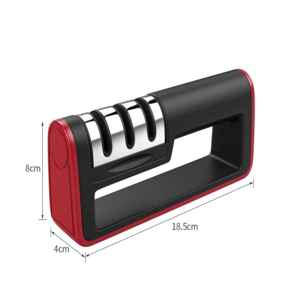 image-Professional Knife Sharpener Diamond Quick Professional 3 Stages Sharpener Knife Sharpening Tools Sharpening Stone