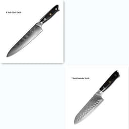 image-Japanese Damascus steel knife kitchen knife fruit knife