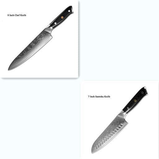 image-Japanese Damascus steel knife kitchen knife fruit knife