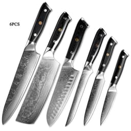 image-Japanese Damascus steel knife kitchen knife fruit knife