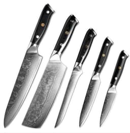 image-Japanese Damascus steel knife kitchen knife fruit knife