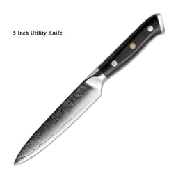image-Japanese Damascus steel knife kitchen knife fruit knife