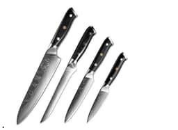 image-Japanese Damascus steel knife kitchen knife fruit knife