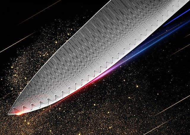 image-Damascus knife Japanese VG10 kitchen knife chef knife