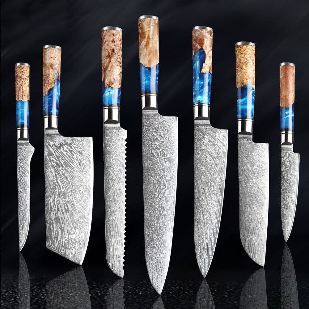 image-Kitchen Knife Set Chef's Knife Meat Chopping Knife
