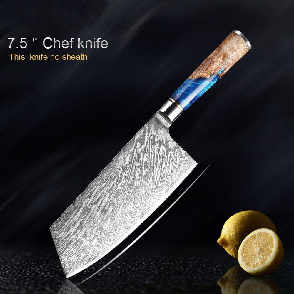 image-Kitchen Knife Set Chef's Knife Meat Chopping Knife