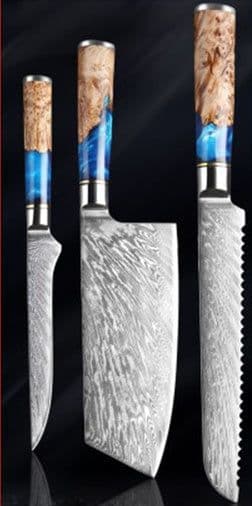 image-Kitchen Knife Set Chef's Knife Meat Chopping Knife