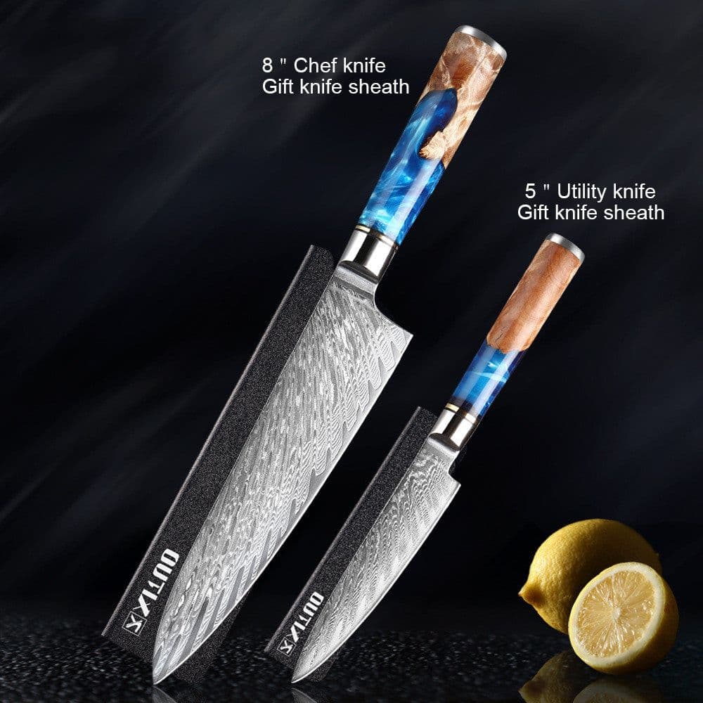 image-Kitchen Knife Set Chef's Knife Meat Chopping Knife