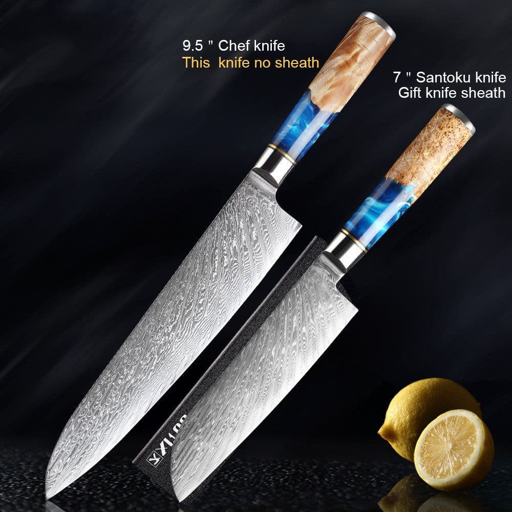 image-Kitchen Knife Set Chef's Knife Meat Chopping Knife