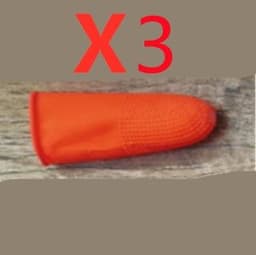 image-Silicone Thumb Knife Finger Protector Gears Cutting Vegetable Harvesting Knife Pinching Plant Blade Scissors Garden Gloves