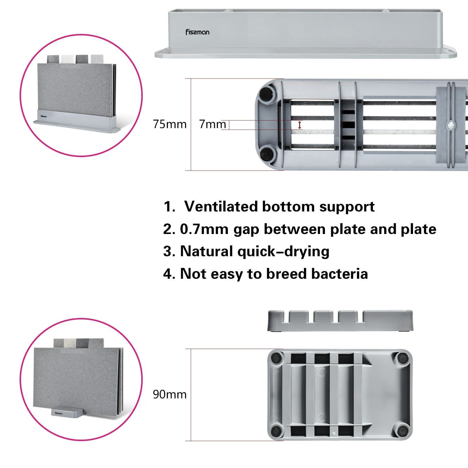 image-Kitchen multifunctional cutting board