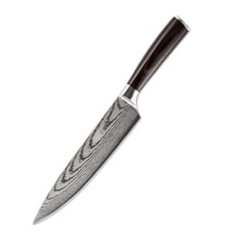 image-Damascus Knife Stainless Steel Slicing Knife