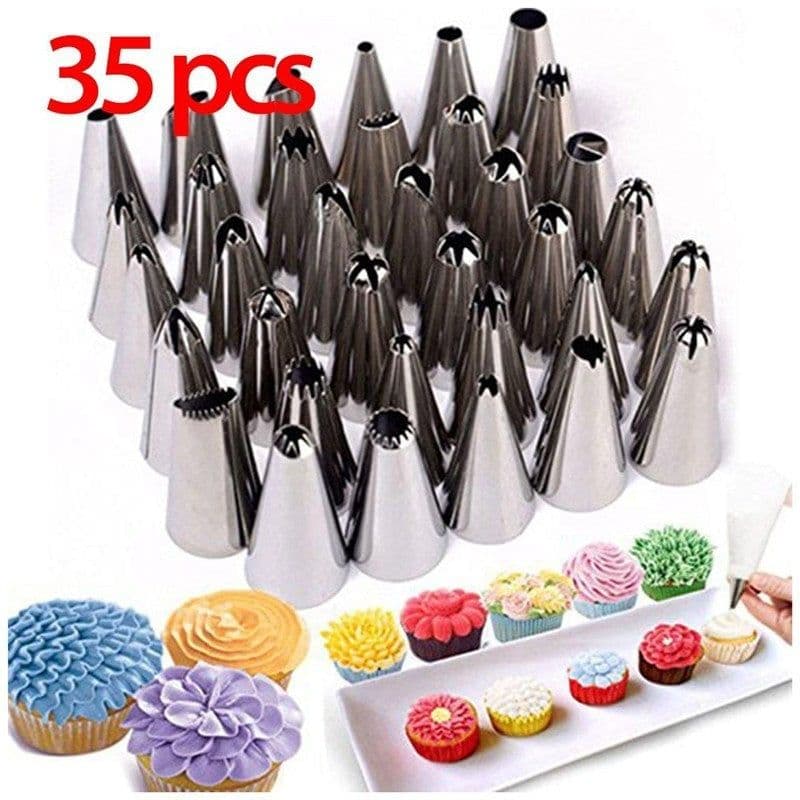 image-TULIP FLOWER PIPING NOZZLES (35PCS)
