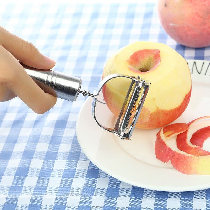 image-Stainless Steel Peeler Multifunctional Melon Planer