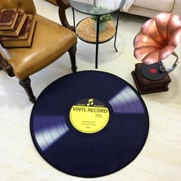 image-Retro CD - cup vinyl cup - vinyl cup cushion vinyl cup for anti-skid insulation