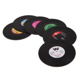 image-Retro CD - cup vinyl cup - vinyl cup cushion vinyl cup for anti-skid insulation
