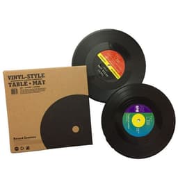 image-Retro CD - cup vinyl cup - vinyl cup cushion vinyl cup for anti-skid insulation