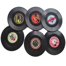image-Retro CD - cup vinyl cup - vinyl cup cushion vinyl cup for anti-skid insulation