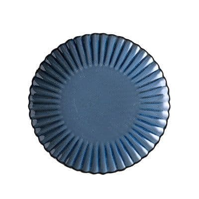 image-Creative ceramic tableware plate bowl bowl coffee cup fambe glaze tableware series of Chrysanthemum
